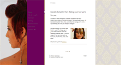 Desktop Screenshot of danielleschaeferhair.com